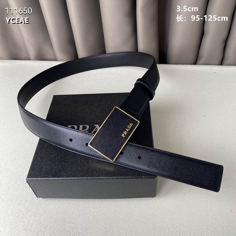 Prada belt 35mmX95-125CM 8L13